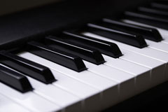 musical keyboard - piano keyboard
